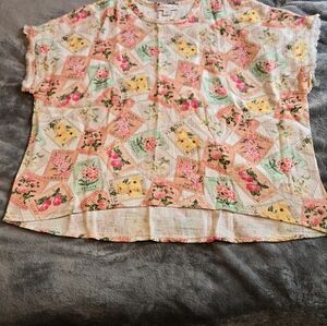 Coldwater Creek Gauze Dolman Top